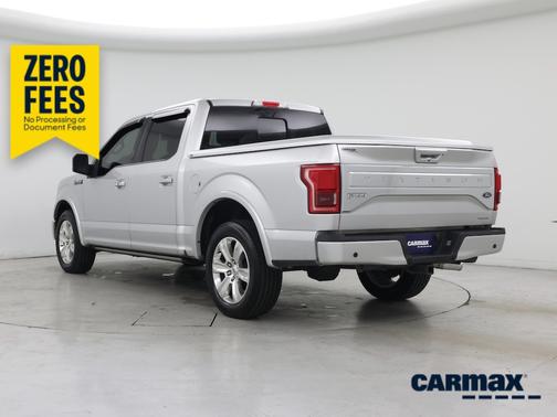 Silver 2015 Ford F-150 Platinum