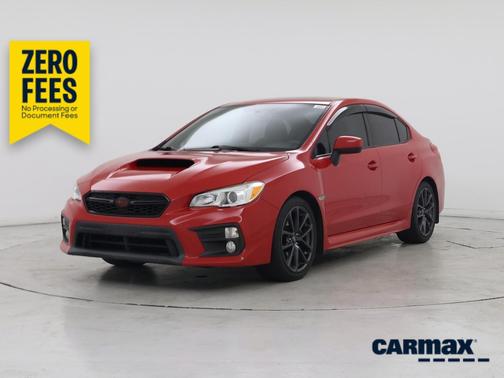 Red 2018 Subaru WRX Premium