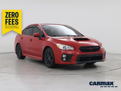 Red 2018 Subaru WRX Premium