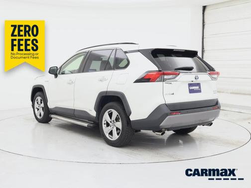 White 2020 Toyota RAV4 Hybrid Limited