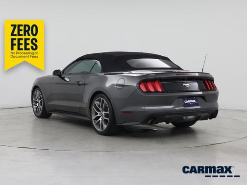 Gray 2017 Ford Mustang Ecoboost Premium