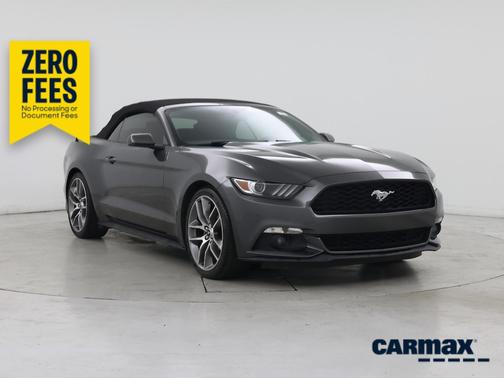 Gray 2017 Ford Mustang Ecoboost Premium