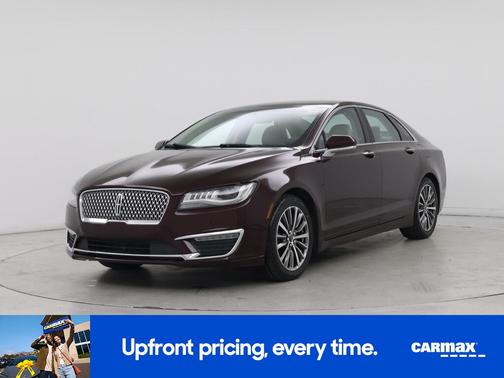 Burgundy 2017 Lincoln MKZ Premier
