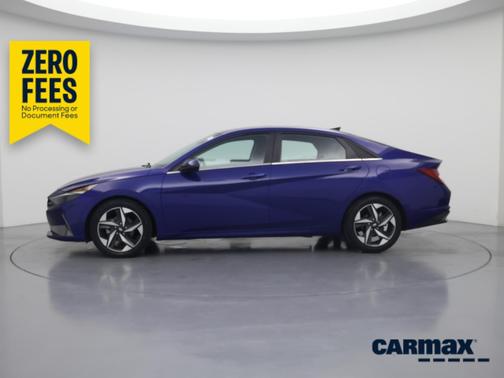 Blue 2022 Hyundai ELANTRA SEL