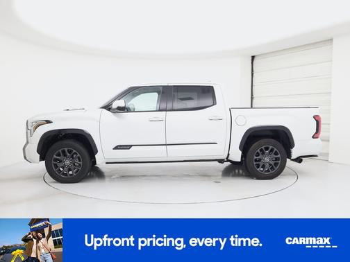White 2023 Toyota Tundra Hybrid Platinum