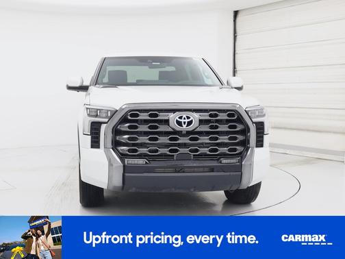White 2023 Toyota Tundra Hybrid Platinum