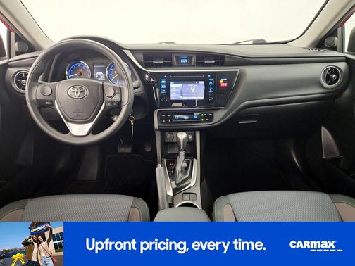 Red 2018 Toyota Corolla LE