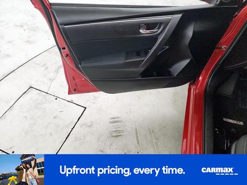 Red 2018 Toyota Corolla LE