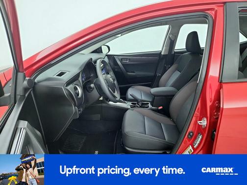 Red 2018 Toyota Corolla LE