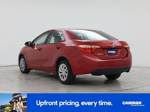 Red 2018 Toyota Corolla LE