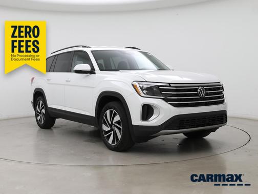 White 2025 Volkswagen Atlas SE w/Tech