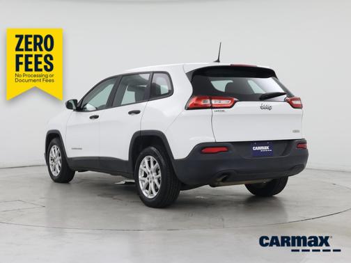 White 2017 Jeep Cherokee Sport