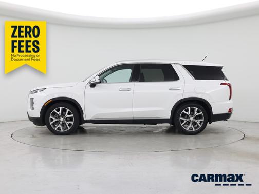 White 2020 Hyundai PALISADE SEL