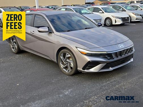 Gray 2024 Hyundai ELANTRA HEV Limited