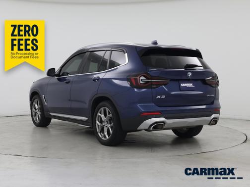 Blue 2022 BMW X3 XDrive30i