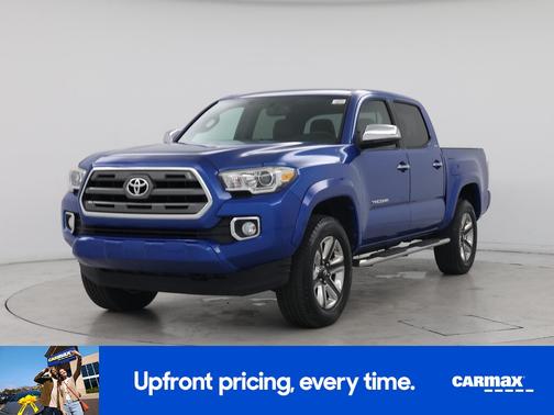 Blue 2017 Toyota Tacoma Limited
