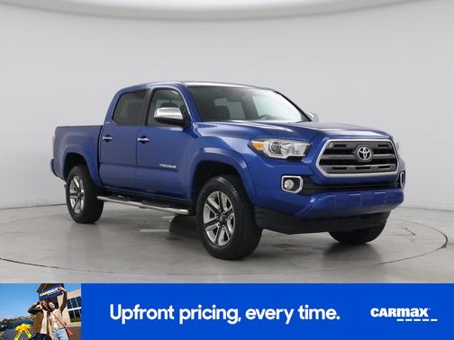 Blue 2017 Toyota Tacoma Limited