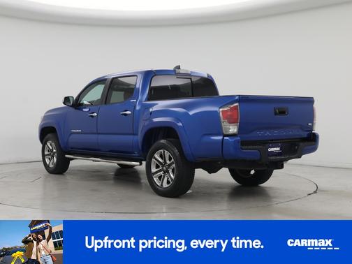 Blue 2017 Toyota Tacoma Limited