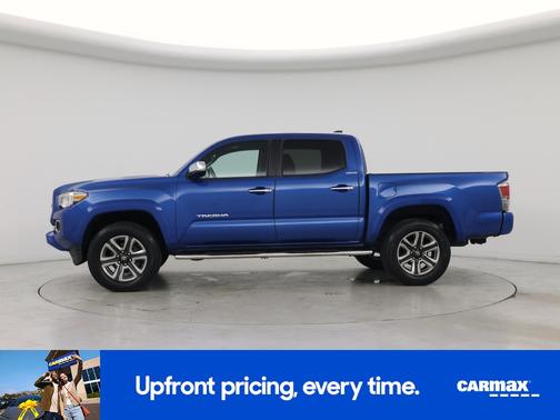 Blue 2017 Toyota Tacoma Limited