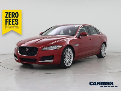 Burgundy 2017 Jaguar XF Prestige