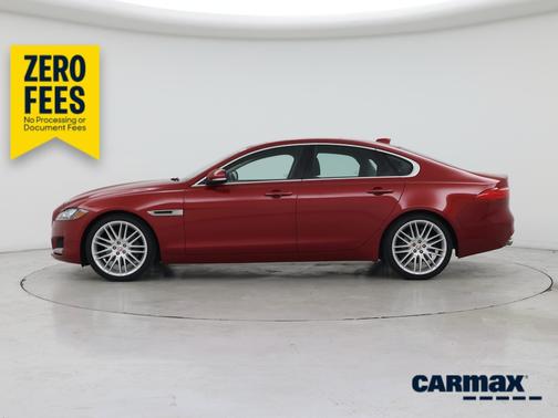 Burgundy 2017 Jaguar XF Prestige