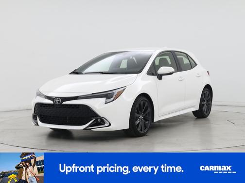 White 2024 Toyota Corolla Hatchback XSE