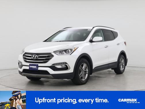 White 2017 Hyundai Santa Fe Sport