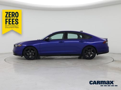 Blue 2024 Honda Accord Hybrid Sport-L