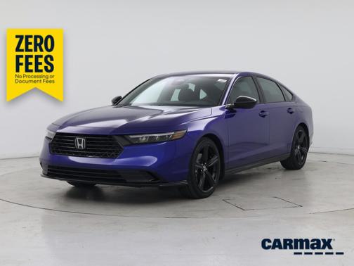 Blue 2024 Honda Accord Hybrid Sport-L