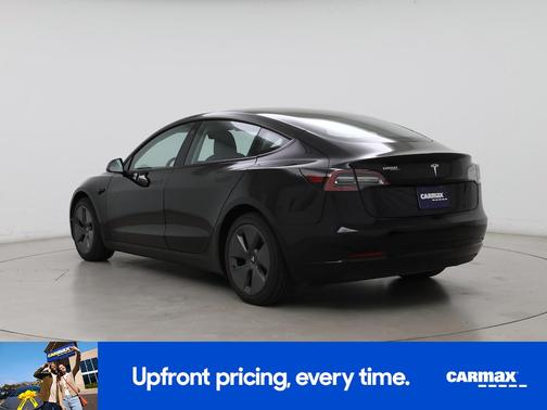 Black 2022 Tesla Model 3