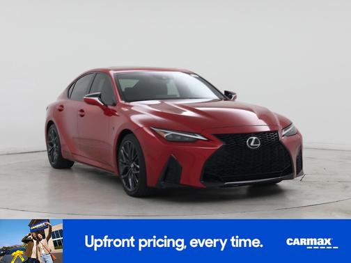 Red 2023 Lexus IS 500 F-Sport Performance
