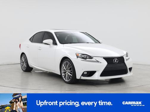 White 2016 Lexus IS 200t