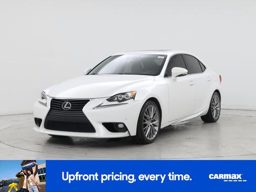 White 2016 Lexus IS 200t