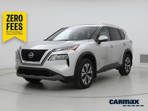 Silver 2022 Nissan Rogue SV