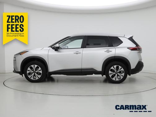 Silver 2022 Nissan Rogue SV