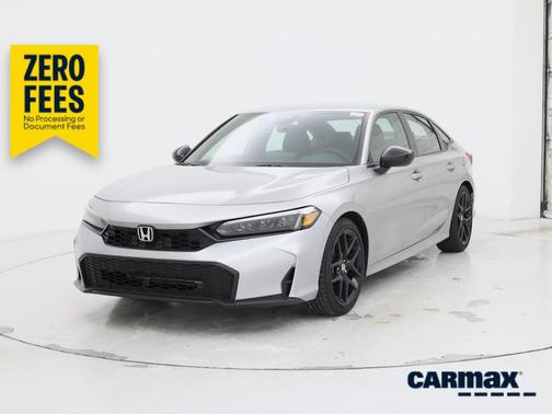 Silver 2026 Honda Civic Sport