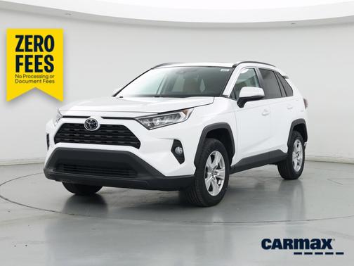 White 2021 Toyota RAV4 XLE
