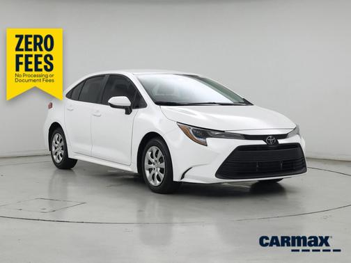 White 2026 Toyota Corolla LE
