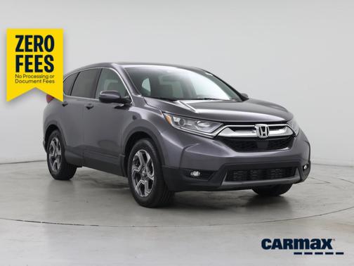 Gray 2017 Honda CR-V EX-L