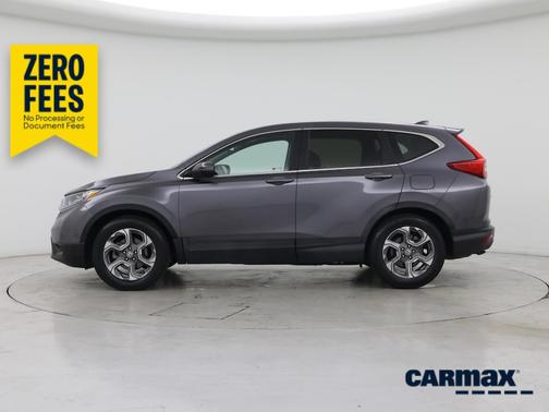 Gray 2017 Honda CR-V EX-L