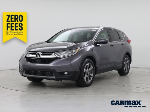 Gray 2017 Honda CR-V EX-L