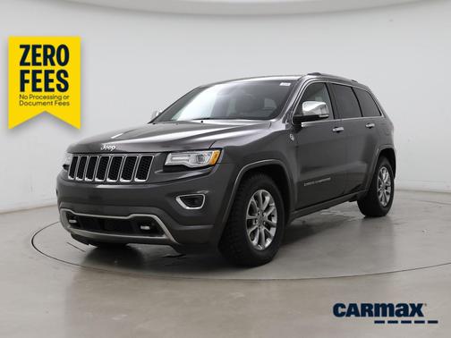 Gray 2015 Jeep Grand Cherokee Overland