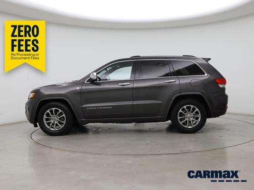 Gray 2015 Jeep Grand Cherokee Overland