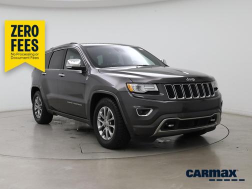 Gray 2015 Jeep Grand Cherokee Overland