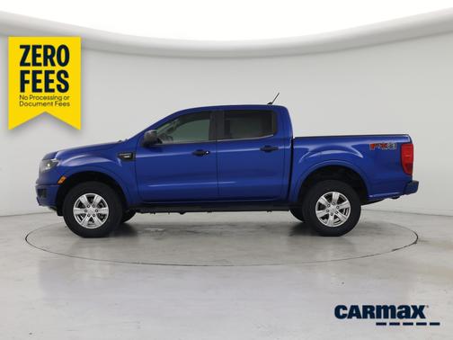 Blue 2020 Ford Ranger XLT