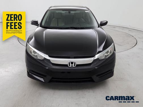 Black 2016 Honda Civic EX