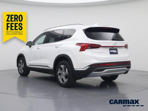 White 2023 Hyundai SANTA FE SEL
