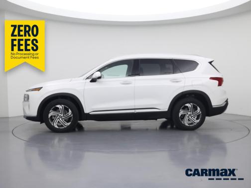 White 2023 Hyundai SANTA FE SEL