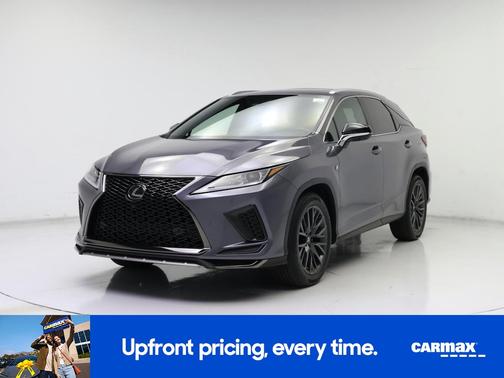 Gray 2021 Lexus RX 350 F-SPORT Handling