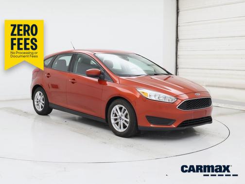 Red 2018 Ford Focus SE